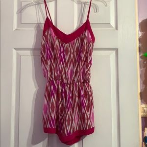 Pink romper